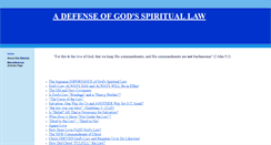 Desktop Screenshot of godslawtoday.com